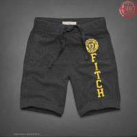 heren abercrombie and fitch athletic shorts diepgrijze geel On Sale Website 9jelo574